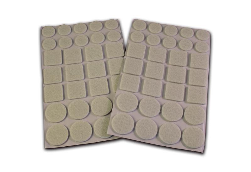 MILLEX 60 STK FILTDUPPER - ASSORTERET - HVID