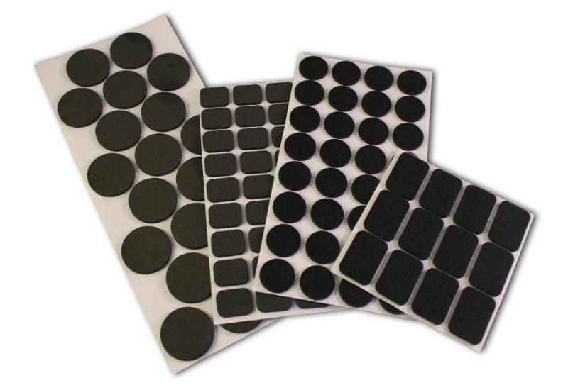 MILLEX 100 STK FILTDUPPER - ASSORTERET - SORT