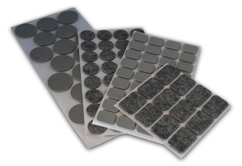 MILLEX 100 STK FILTDUPPER - ASSORTERET - GRÅ