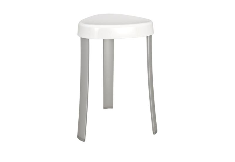WENKO CORRENTE BADTABURET - HVID