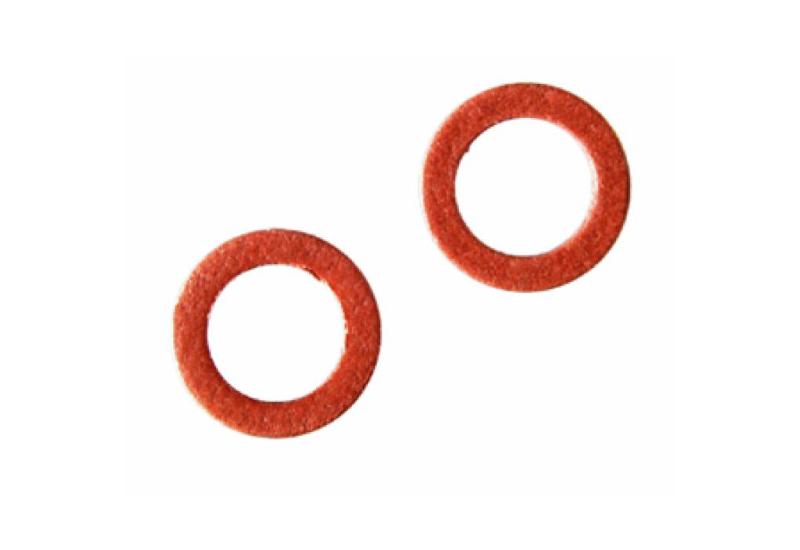 CORNAT FIBERRING - 1/2 - 2 STK - RØD