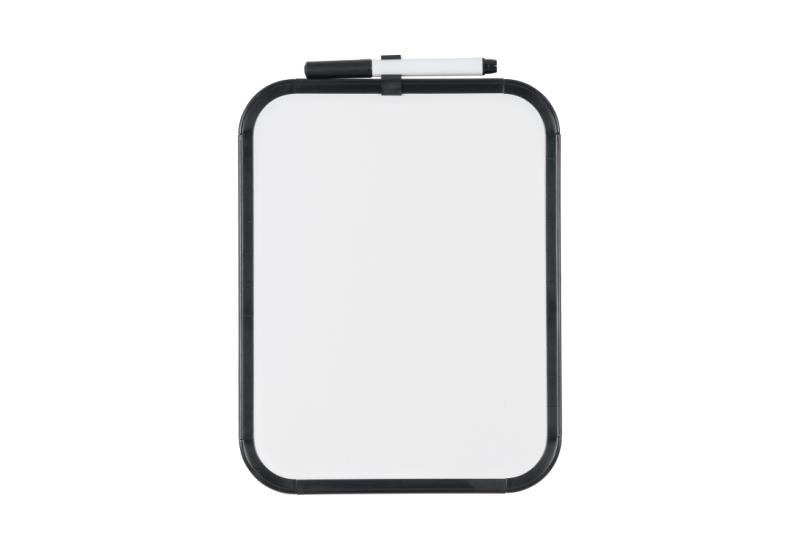 MILLEX MAGNETISK TAVLE M/ SORT RAMME - HVID