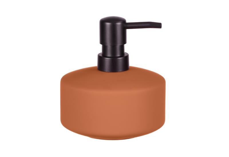 WENKO AVELLINO SÆBEDISPENSER KERAMIK - TERRACOTTA