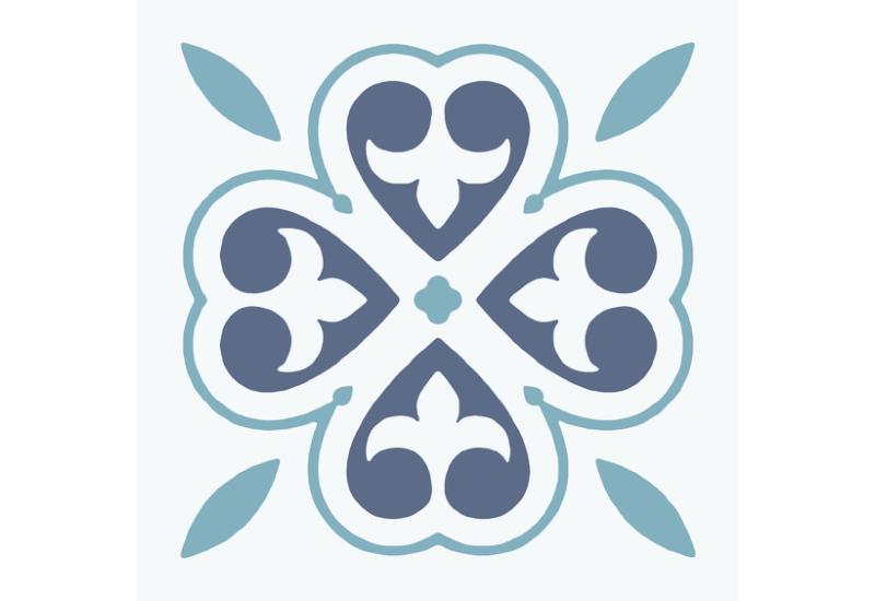 D-C-FIX CLASSIC GULVFLISER - ORIENTAL FLOWER