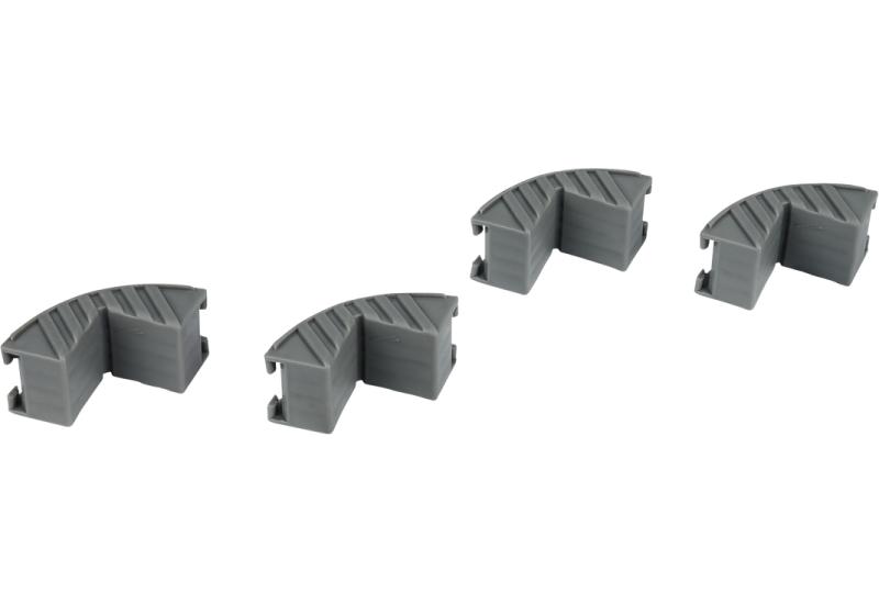 CONNEX KANTBESKYTTELSE  4 STK - GRÅ