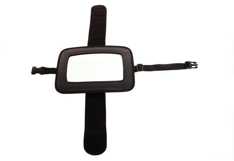 DREAMBABY SPEJL TIL NAKKESTØTTE I BIL - SORT