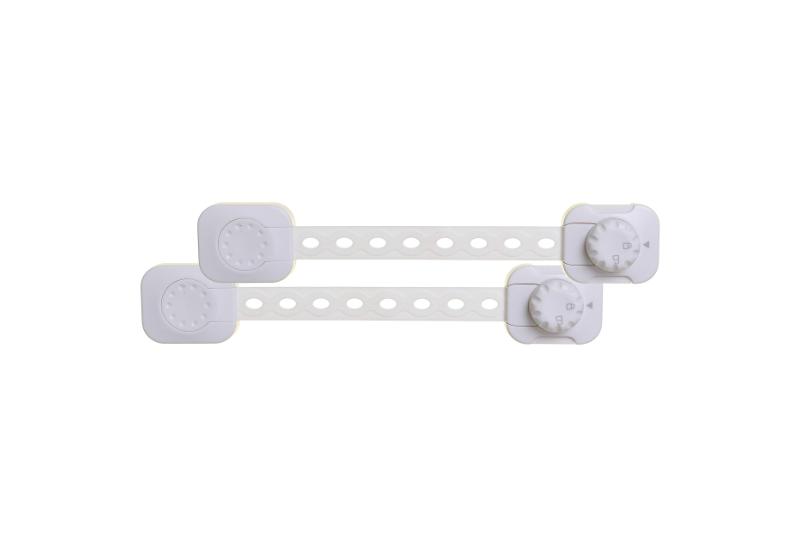 DREAMBABY TWIST N' LOCK LÅS 2 STK - HVID