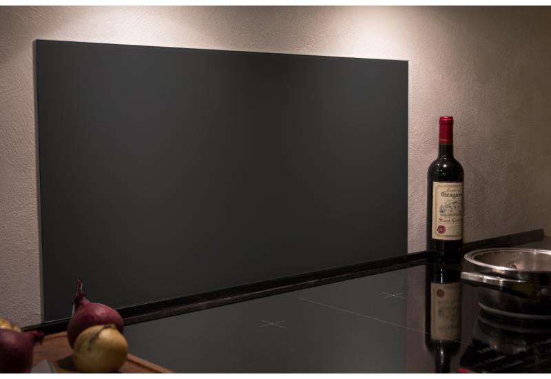 MILLEX STÆNKPLADE FIRKANTET - 90 X 40 CM - MAT SORT