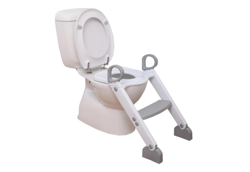 DREAMBABY STEP-UP TOILETSTIGE M/ 2 TRIN - HVID
