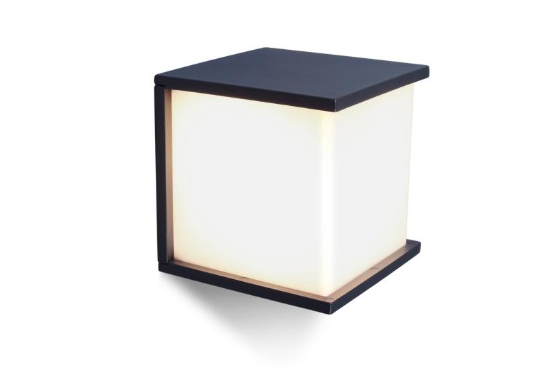 *LUTEC ARCHITECTURAL BOX CUBE VÆGHÆNGT LAMPE