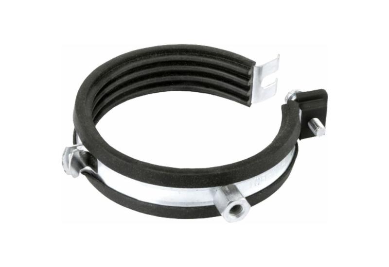 CORNAT RØRKLEMME M/ ISOLERING 16-19 - 5 STK - KROM / SORT