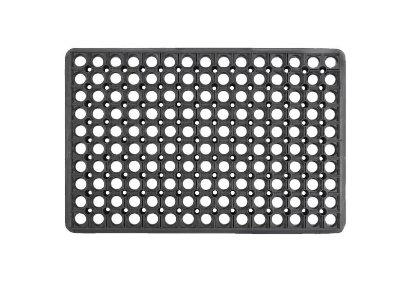 LAKO LENA GUMMIMÅTTE - 60 X 40 CM - SORT