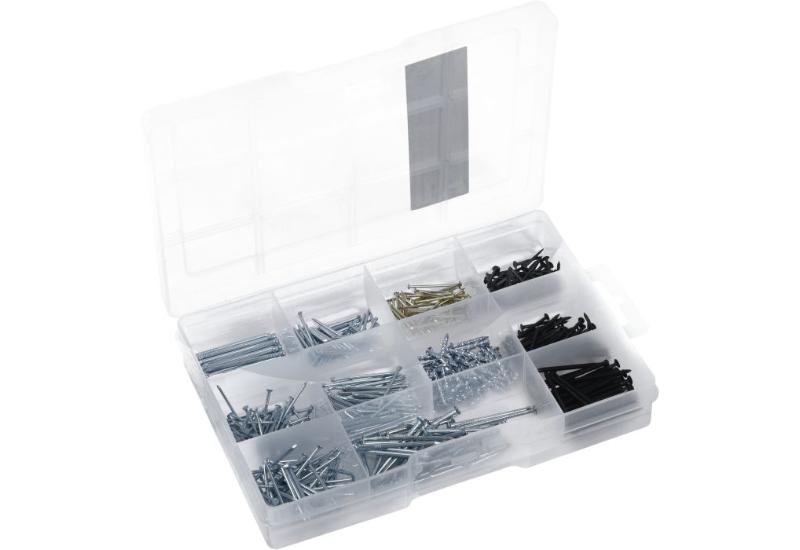 CONNEX SORTIMENTS KASSE - M/ SØM & SKRUER 515 STK