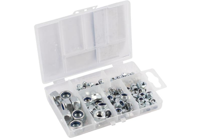 CONNEX SORTIMENTS KASSE - M/ LÅSEMØTRIKKER 120 STK