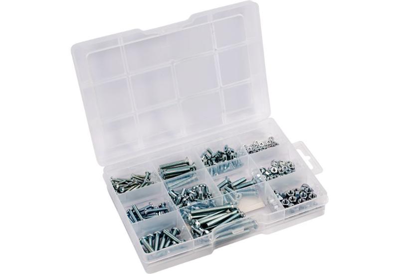 CONNEX SORTIMENTS KASSE - M/ GEVINDSKRUER 265 STK