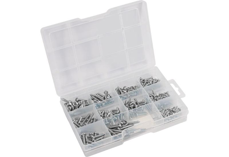 CONNEX SORTIMENTS KASSE - M/ METALPLADER 265 STK