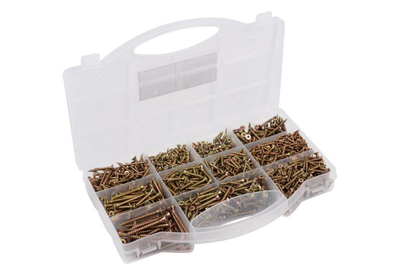 CONNEX SORTIMENTS KASSE - UNIVERSEL SKRUER 1700 STK