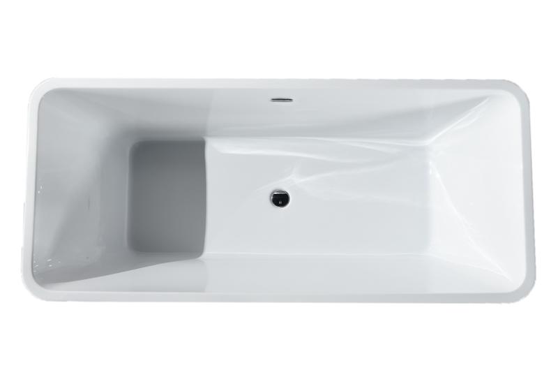 NORTIQ K67 FRITSTÅENDE BADEKAR - HVID