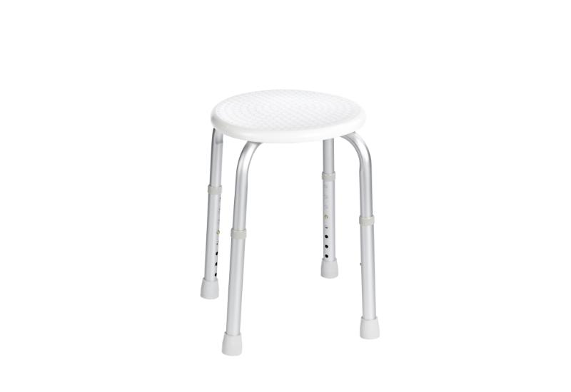 RIDDER ASSISTENT BADESTOL RUND - HVID