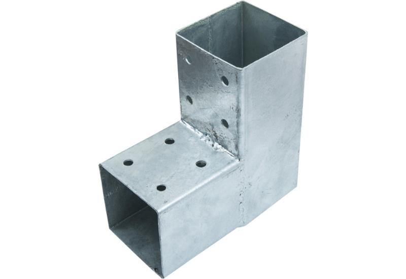 CONNEX STOLPEHJØRNE ENKELT - 200 X 200 MM - GALVANISERET STÅL