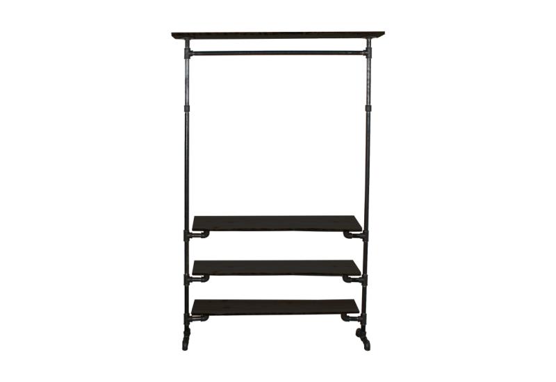 SIMPLE RACKS COPENHAGEN FRITSTÅENDE TØJSYSTEM - 4 HYLDER - 70 CM